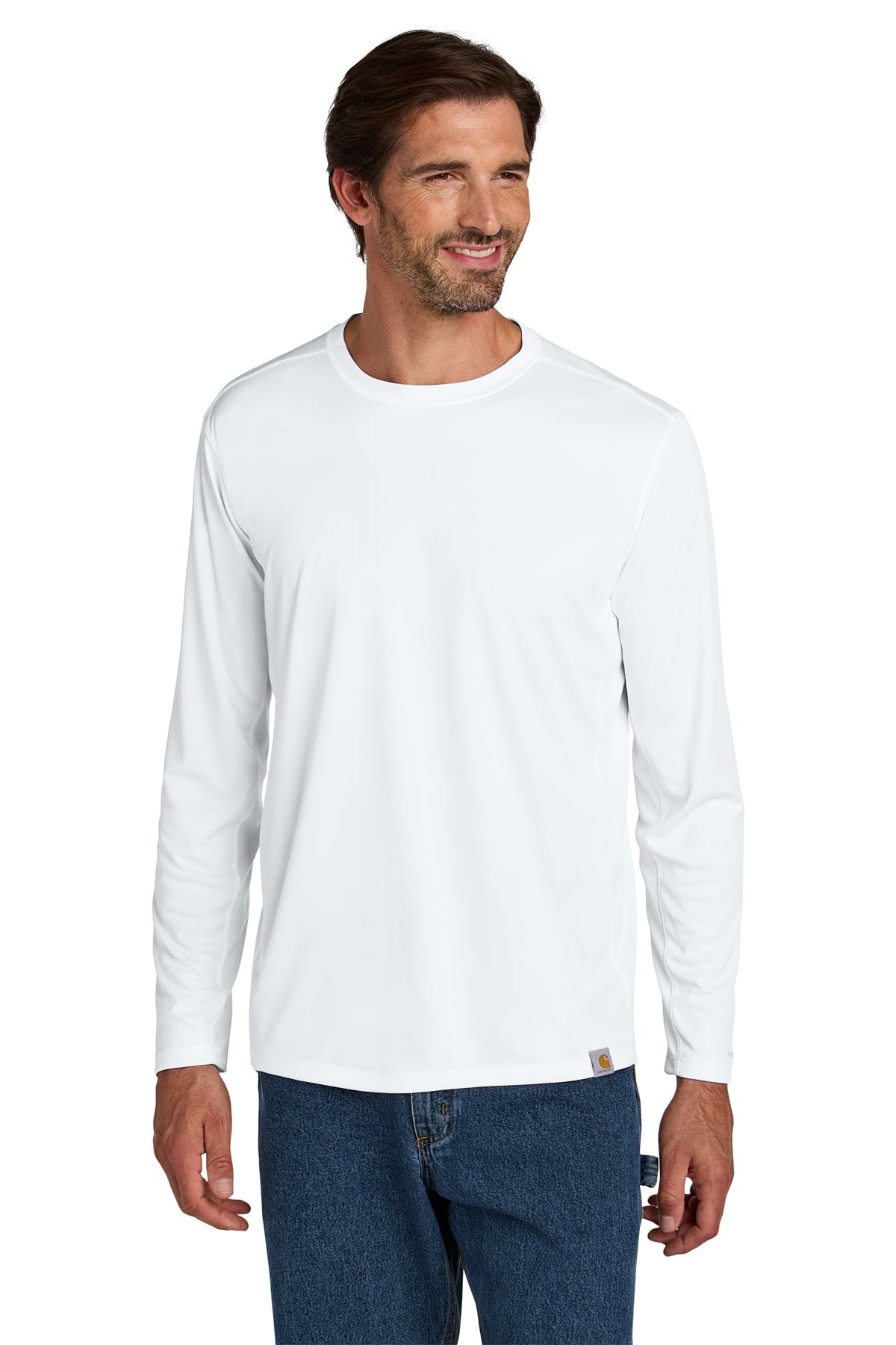 Carhartt Force® Sun Defender™ Long Sleeve T-Shirt | CT106972 - The Lemon Print & Design Studio 