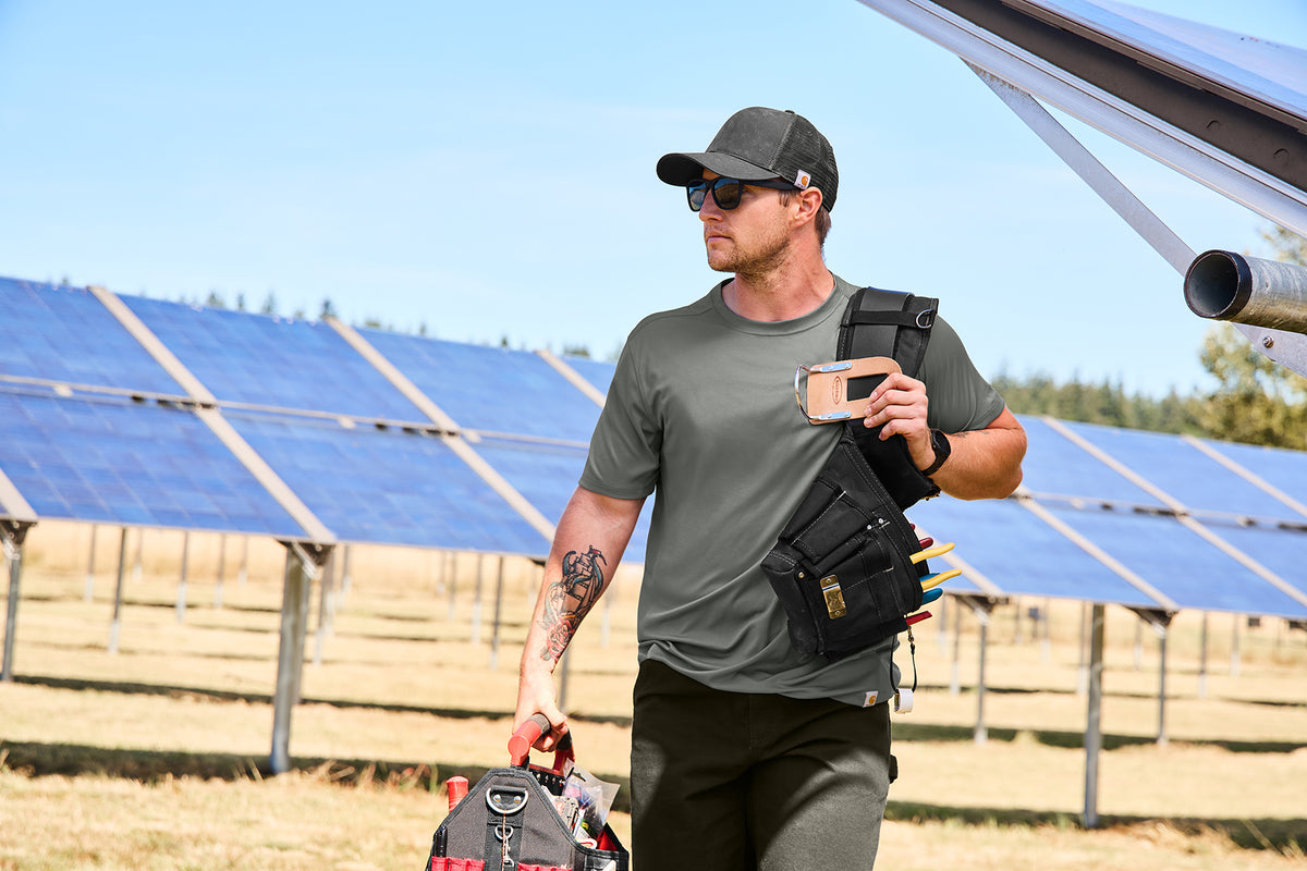 Carhartt Force® Sun Defender™ Short Sleeve T-Shirt | CT106868 - The Lemon Print & Design Studio 