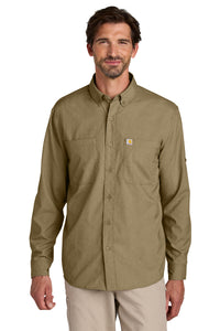 Carhartt Force® Sun Defender™ Long Sleeve Shirt | CT107106 - The Lemon Print & Design Studio 