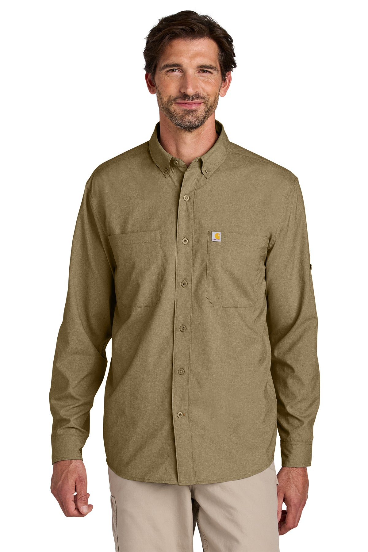 Carhartt Force® Sun Defender™ Long Sleeve Shirt | CT107106 - The Lemon Print & Design Studio 