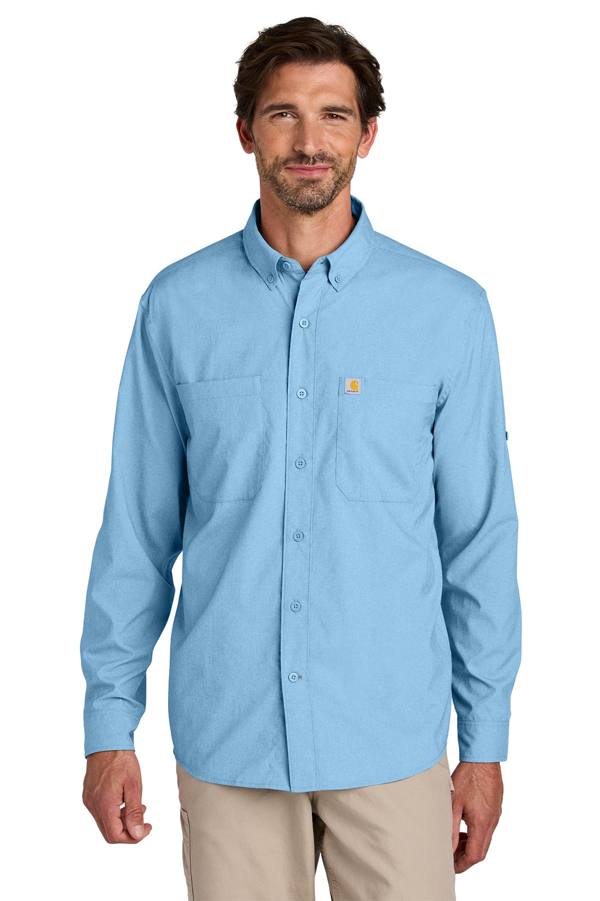 Carhartt Force® Sun Defender™ Long Sleeve Shirt | CT107106 - The Lemon Print & Design Studio 