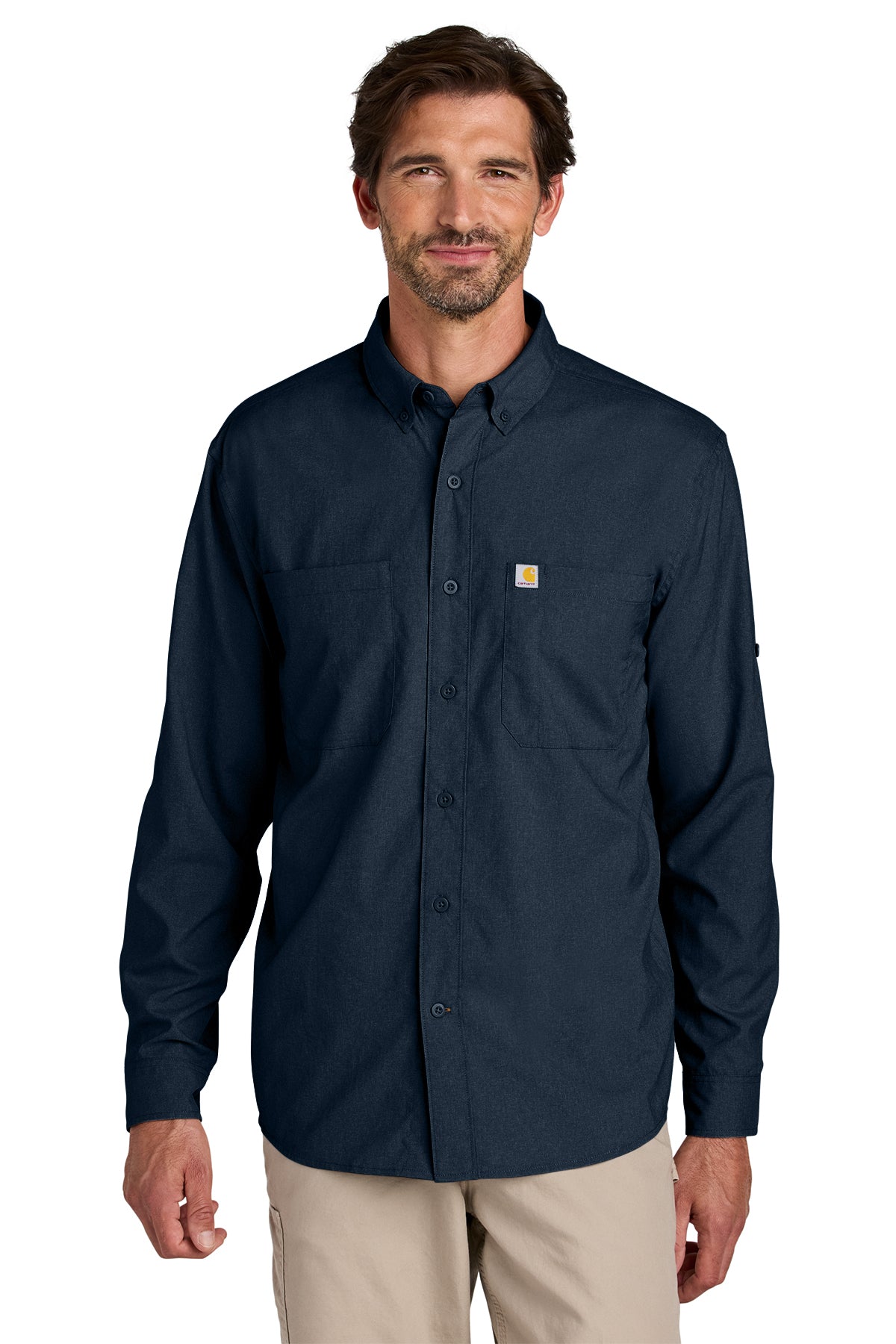 Carhartt Force® Sun Defender™ Long Sleeve Shirt | CT107106 - The Lemon Print & Design Studio 