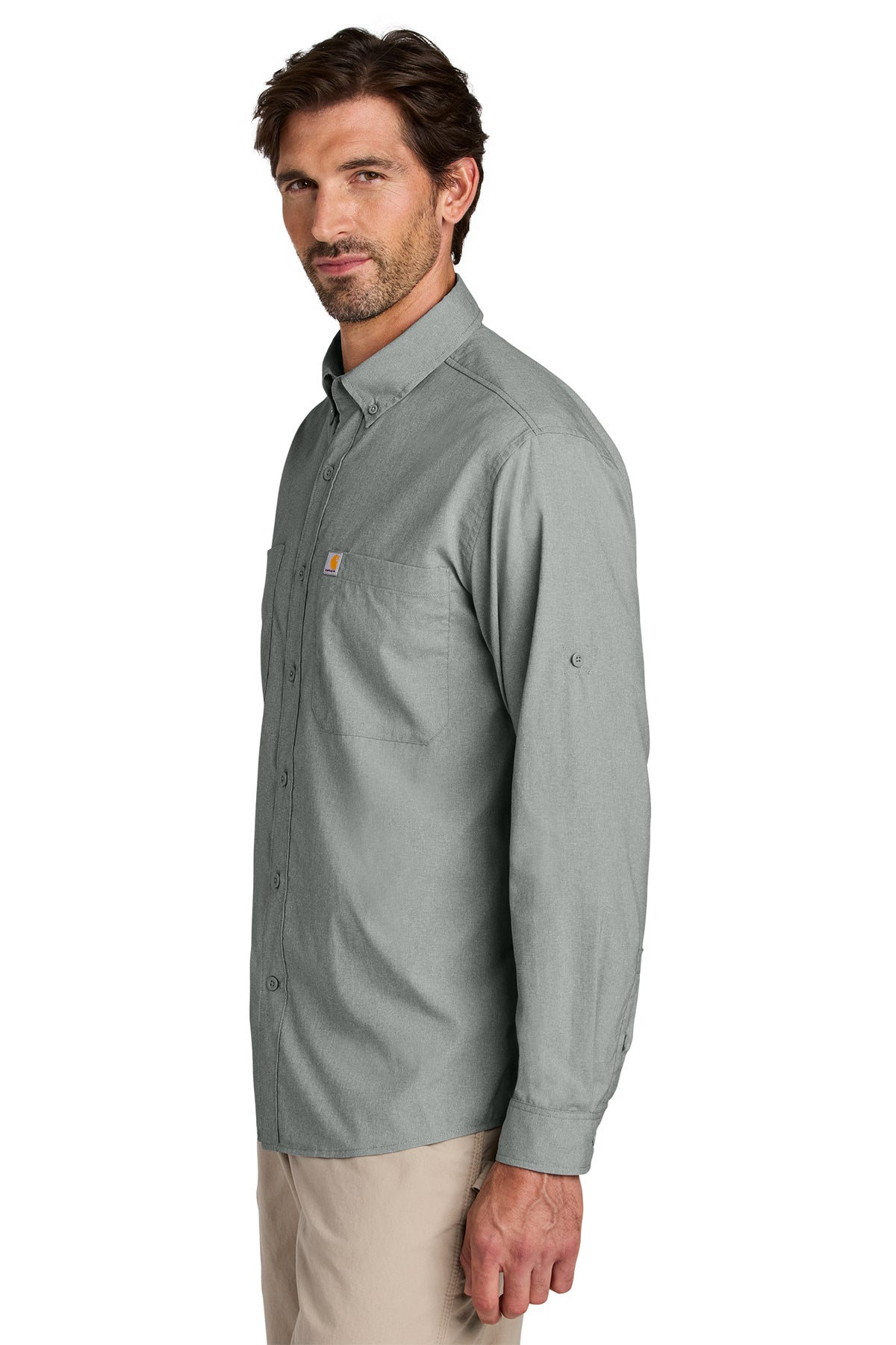 Carhartt Force® Sun Defender™ Long Sleeve Shirt | CT107106 - The Lemon Print & Design Studio 