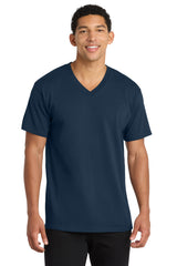 Port & Co™ Core Cotton V-Neck Tee | PC54V