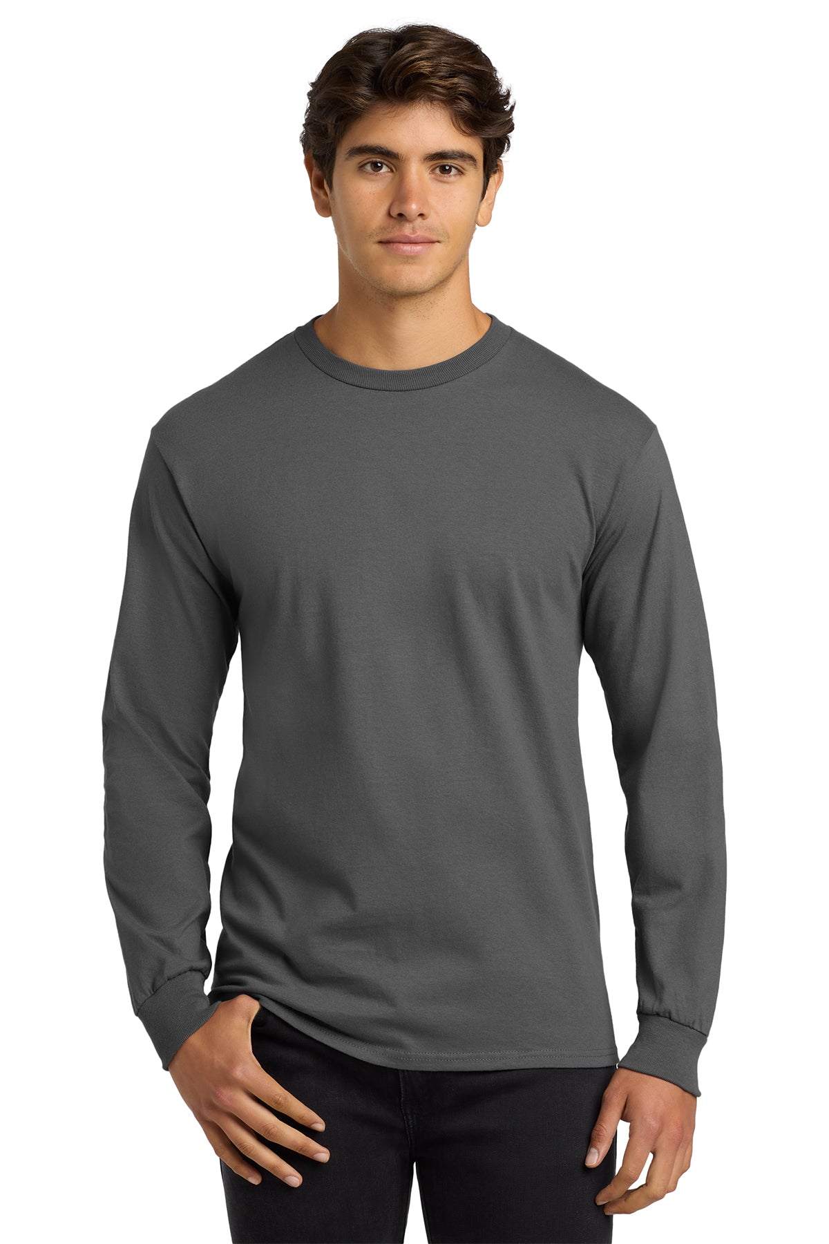 G2400 Gildan® Ultra Cotton® 100% US Cotton Long Sleeve T-Shirt - The Lemon Print & Design Studio 