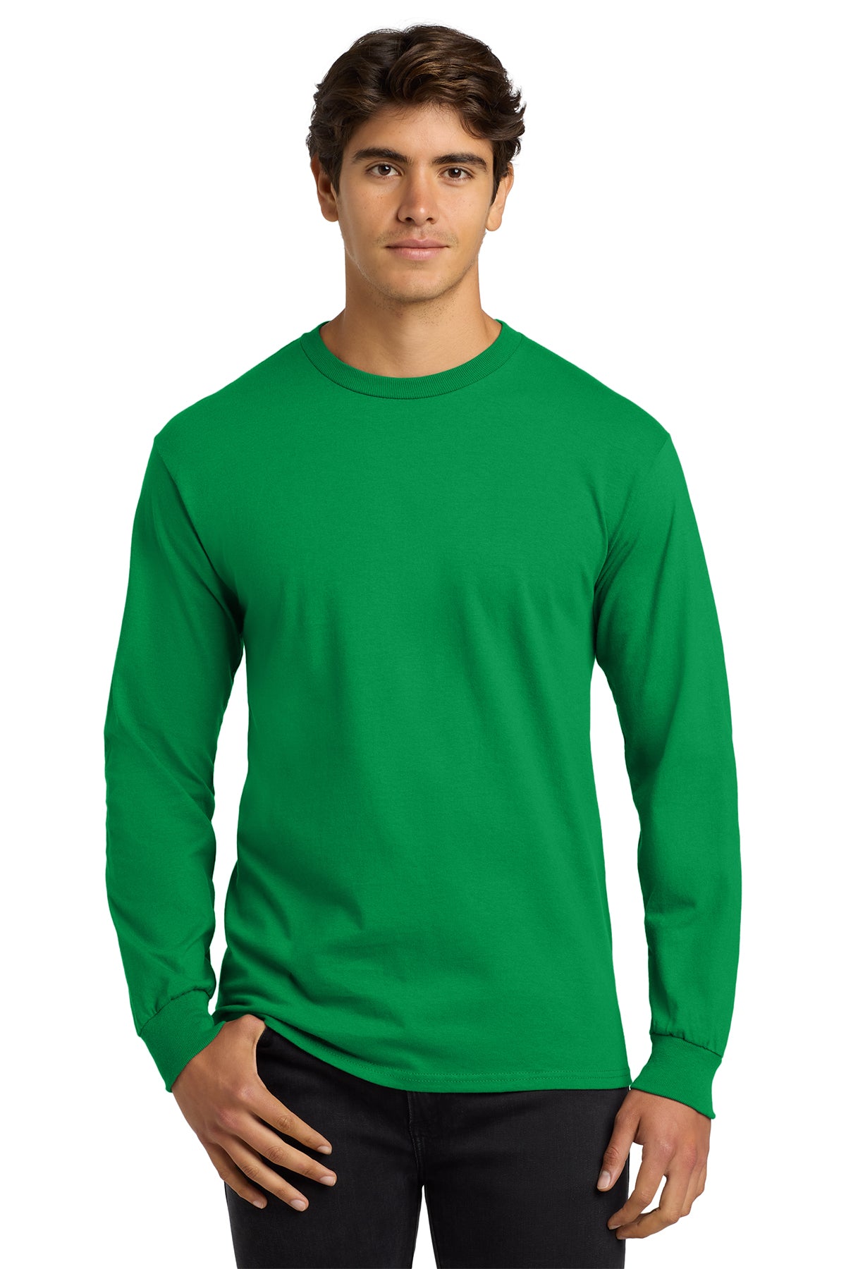 G2400 Gildan® Ultra Cotton® 100% US Cotton Long Sleeve T-Shirt - The Lemon Print & Design Studio 