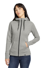 LNEA502 New Era® Women's French Terry Full-Zip Hoodie