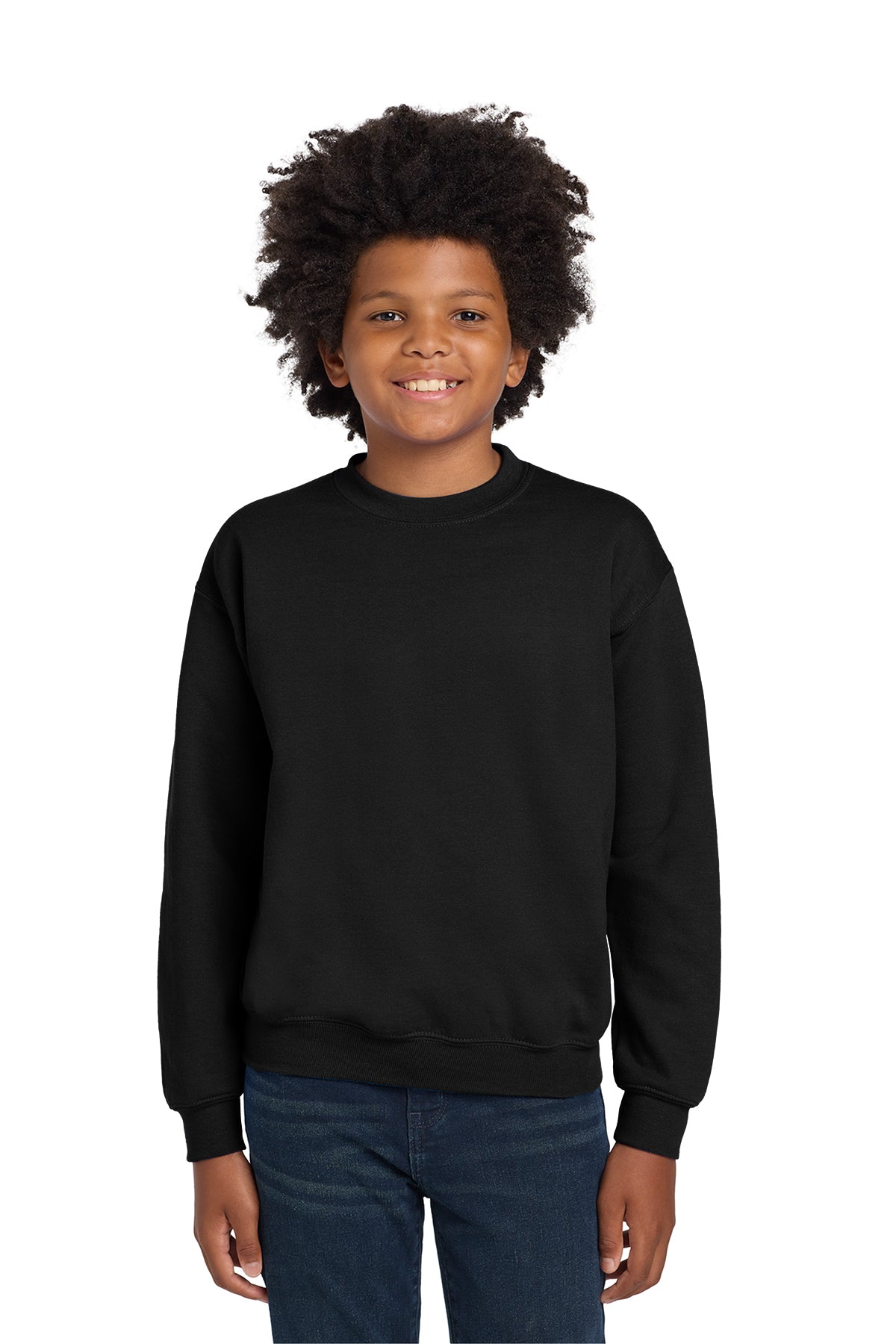 Gildan® - Youth Heavy Blend™ Crewneck Sweatshirt | G180B - The Lemon Print & Design Studio 