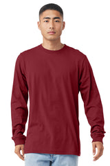 3501 Bella + Canvas Unisex Jersey Long-Sleeve T-Shirt - Cardinal