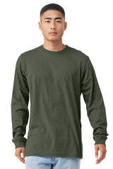 3501 Bella + Canvas Unisex Jersey Long-Sleeve T-Shirt - Military Green