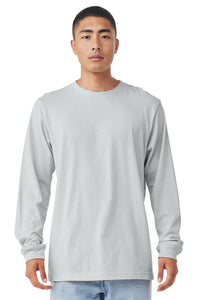 3501 Bella + Canvas Unisex Jersey Long-Sleeve T-Shirt - Silver