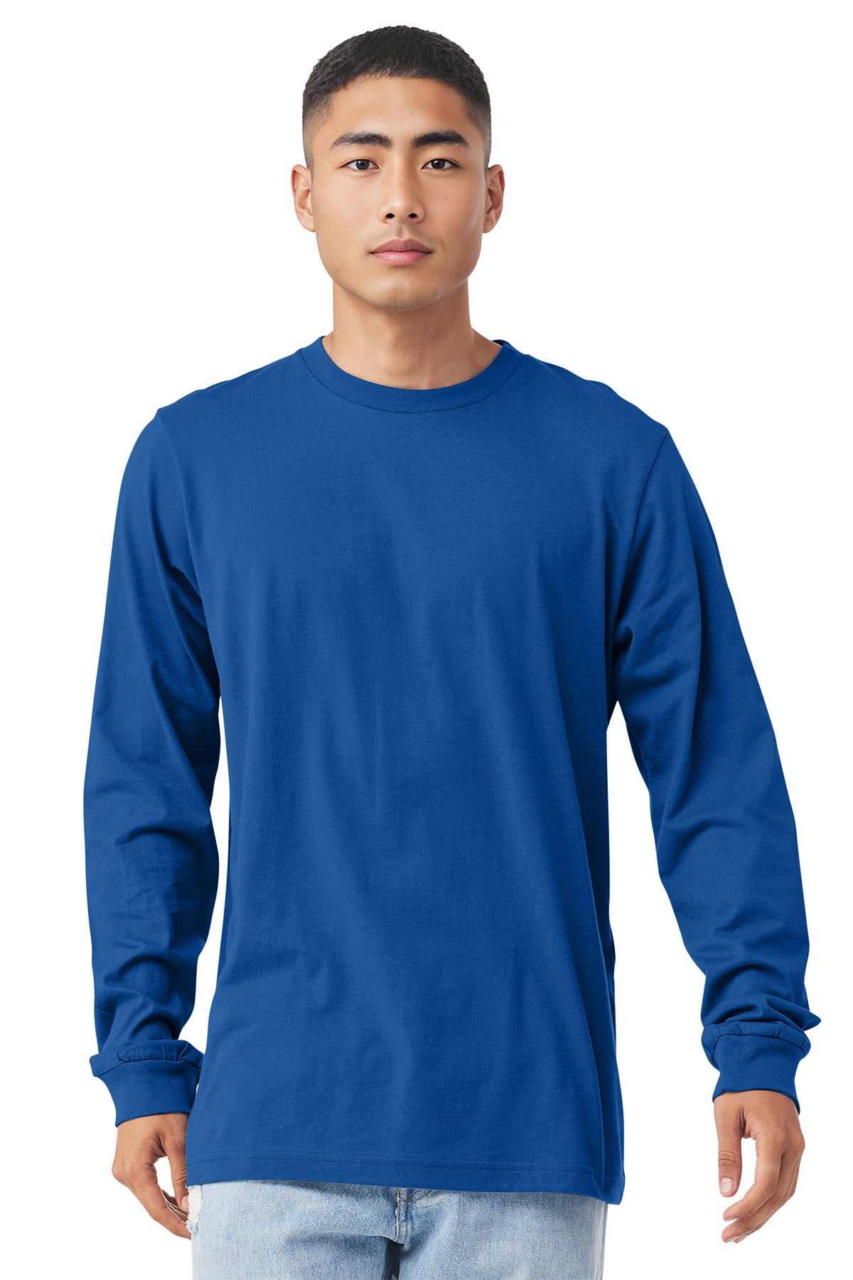 3501 Bella + Canvas Unisex Jersey Long-Sleeve T-Shirt - True Royal