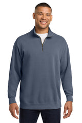 Unisex Garment-Dyed Quarter-Zip Sweatshirt