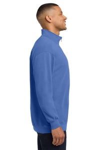 Unisex Garment-Dyed Quarter-Zip Sweatshirt