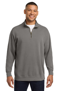 Unisex Garment-Dyed Quarter-Zip Sweatshirt