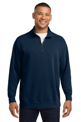 Unisex Garment-Dyed Quarter-Zip Sweatshirt