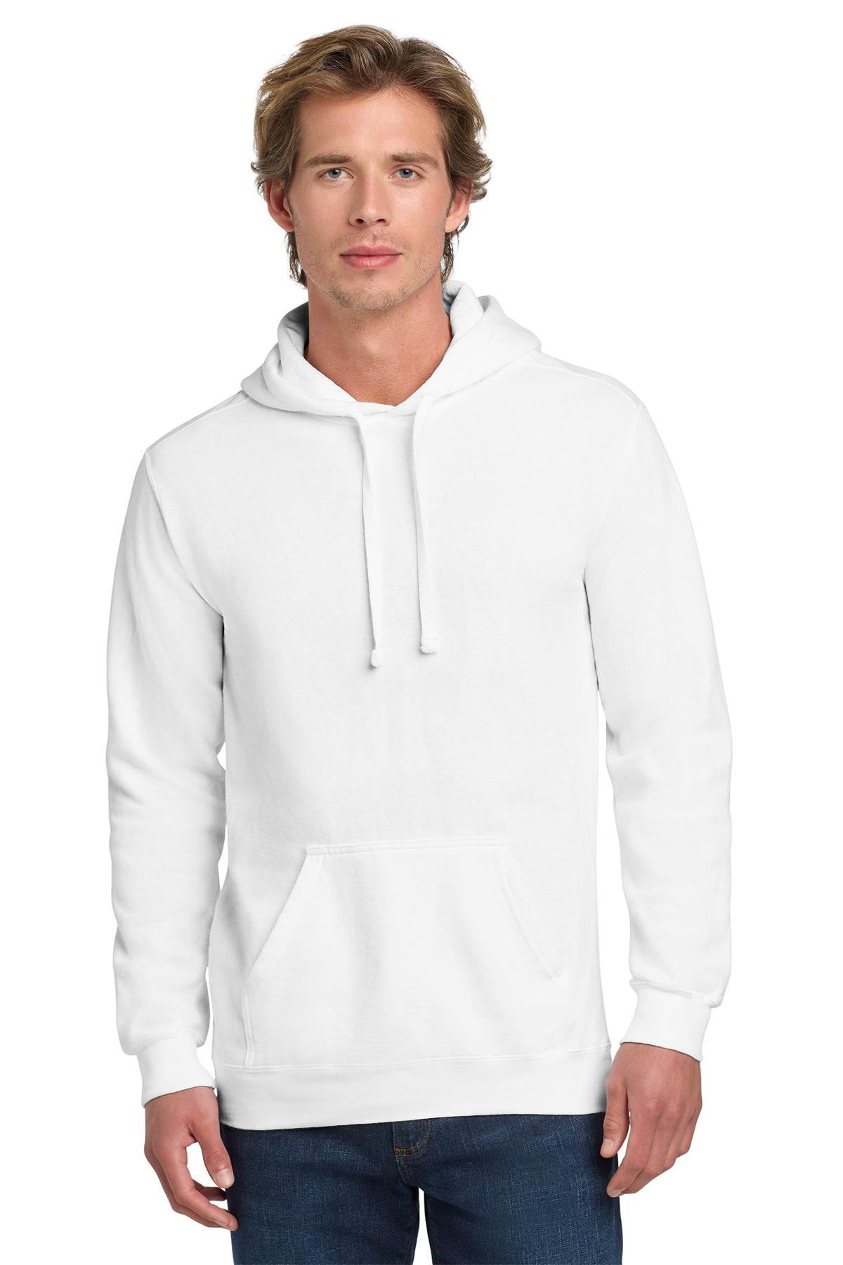 Unisex Garment-Dyed Hooded Sweatshirt
