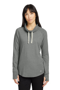 LNEA123 New Era® Women's Sueded Cotton Blend Cowl Tee