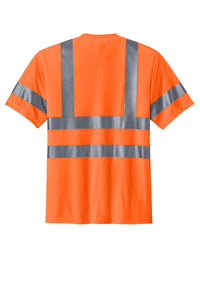 CornerStone® - ANSI 107 Class 3 Short Sleeve Snag-Resistant Reflective T-Shirt | CS408 - The Lemon Print & Design Studio 