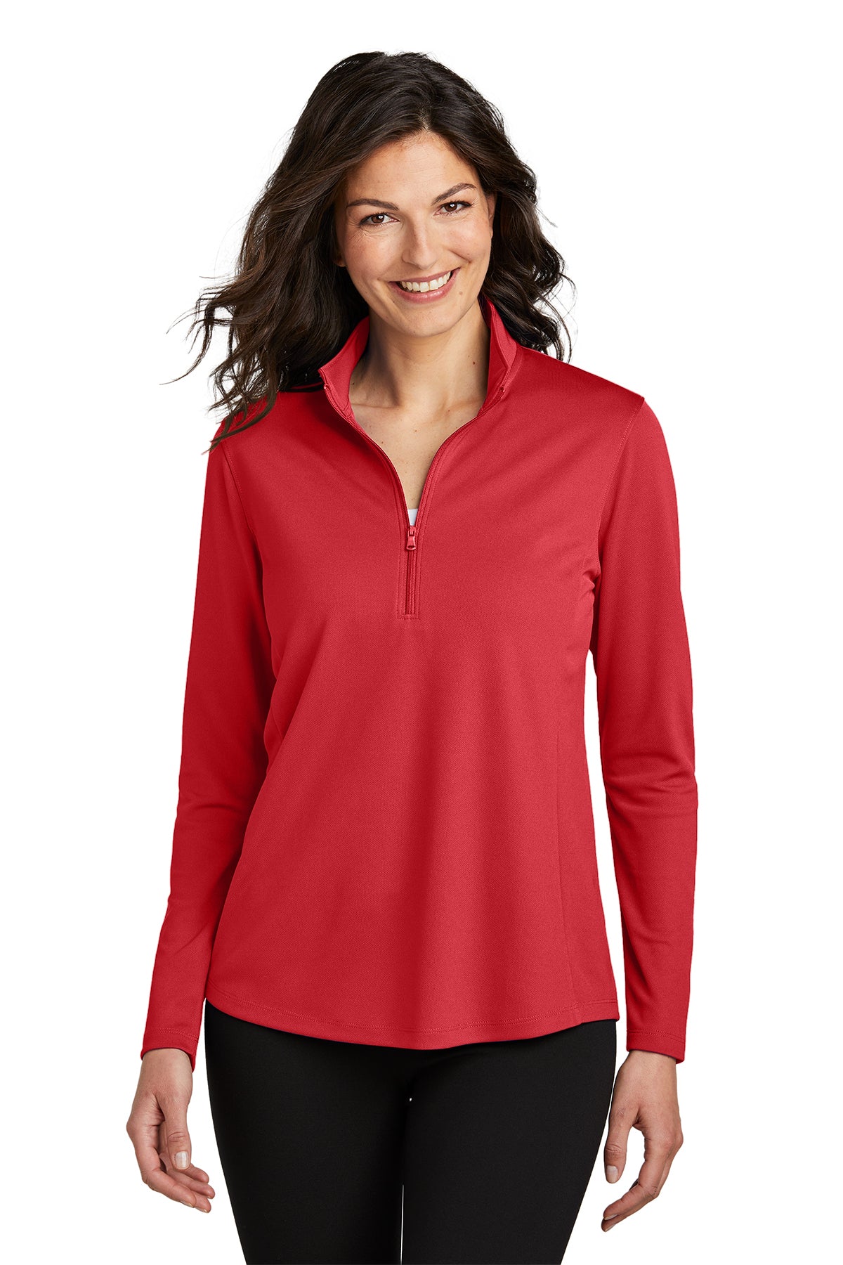 Port Authority® Women's Dry Zone® UV Micro-Mesh 1/4-Zip | LK112 - The Lemon Print & Design Studio 