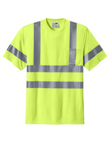 CornerStone® - ANSI 107 Class 3 Short Sleeve Snag-Resistant Reflective T-Shirt | CS408 - The Lemon Print & Design Studio 