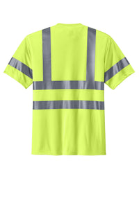CornerStone® - ANSI 107 Class 3 Short Sleeve Snag-Resistant Reflective T-Shirt | CS408 - The Lemon Print & Design Studio 