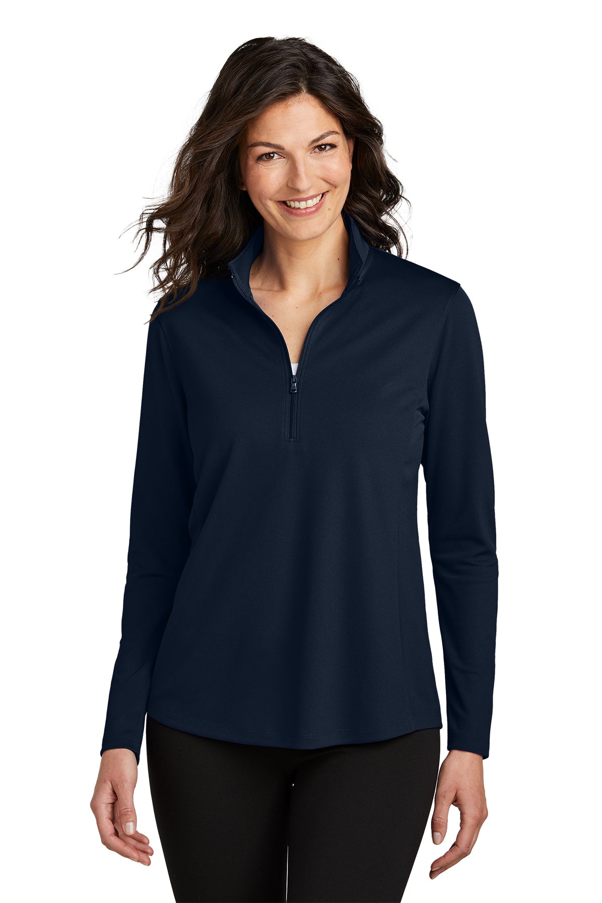 Port Authority® Women's Dry Zone® UV Micro-Mesh 1/4-Zip | LK112 - The Lemon Print & Design Studio 