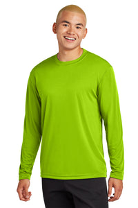 ST350LS  Sport-Tek® Long Sleeve PosiCharge® Competitor™ Tee - The Lemon Print & Design Studio 