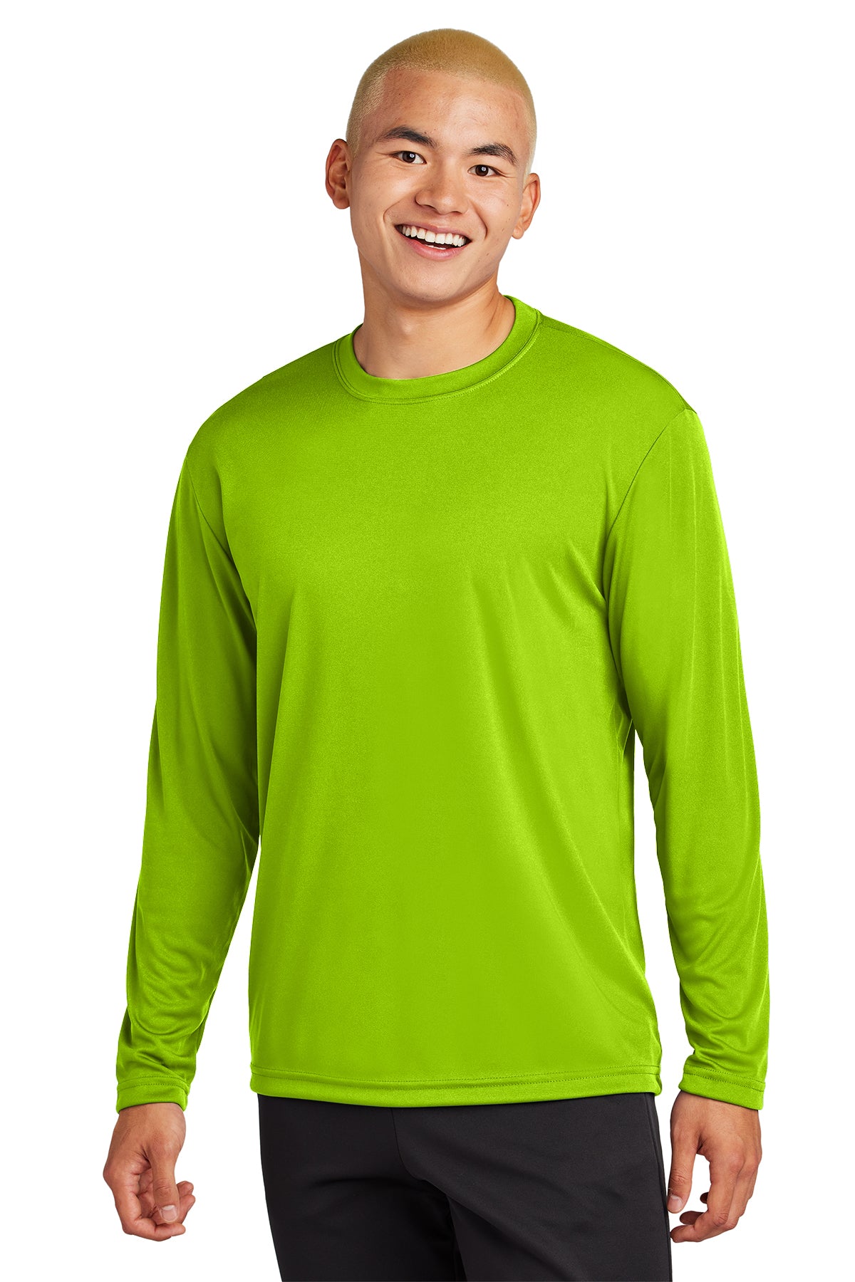 ST350LS  Sport-Tek® Long Sleeve PosiCharge® Competitor™ Tee - The Lemon Print & Design Studio 