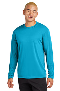 ST350LS  Sport-Tek® Long Sleeve PosiCharge® Competitor™ Tee - The Lemon Print & Design Studio 