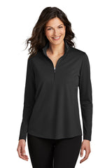 Port Authority® Women's Dry Zone® UV Micro-Mesh 1/4-Zip | LK112 - The Lemon Print & Design Studio 