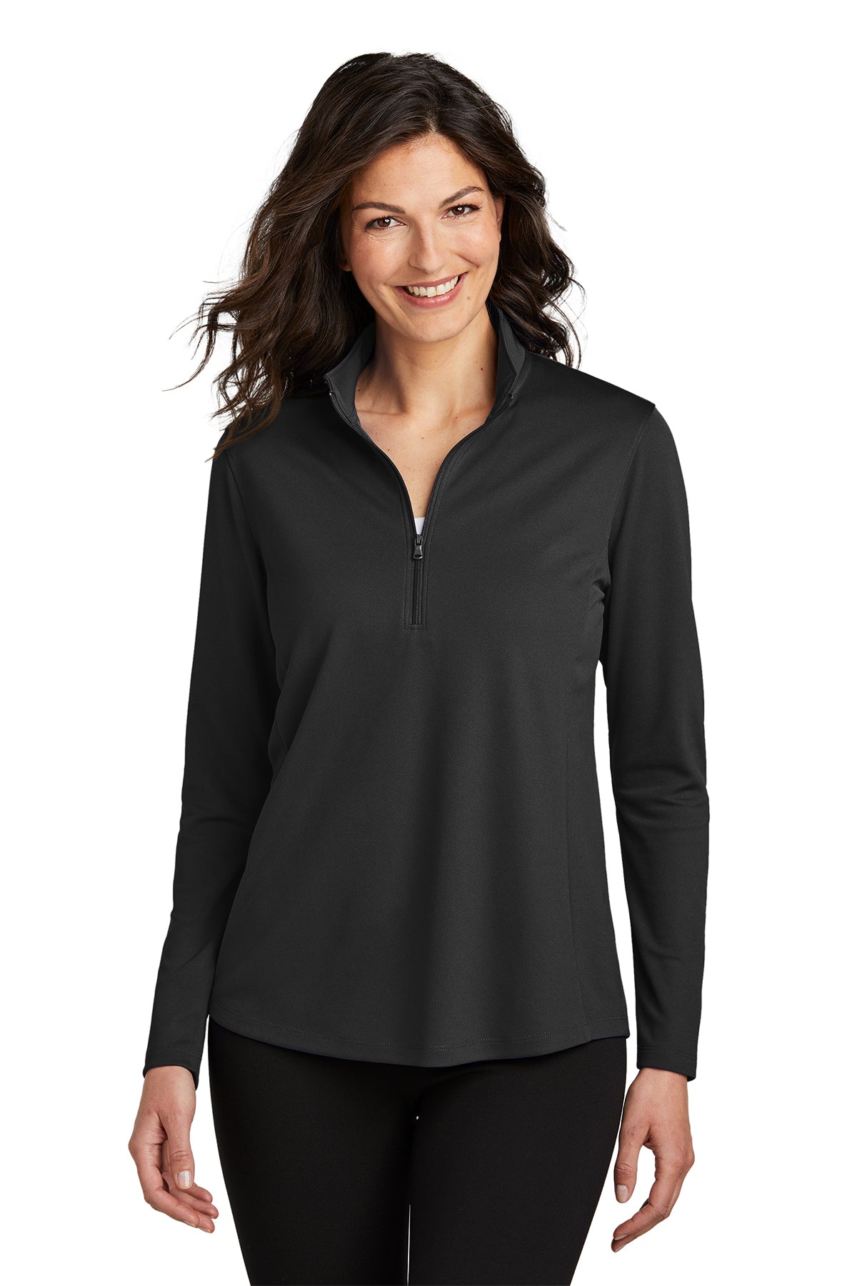 Port Authority® Women's Dry Zone® UV Micro-Mesh 1/4-Zip | LK112 - The Lemon Print & Design Studio 