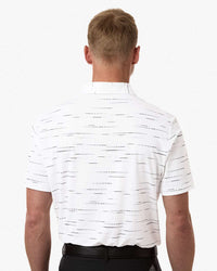 Adidas Men's Ultimate365 Mesh Glimmer Print Polo A2015