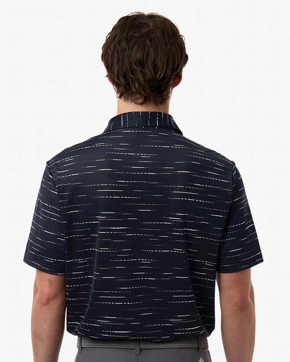 Adidas Men's Ultimate365 Mesh Glimmer Print Polo A2015