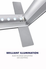 20ft Premium SEG Light Box Display with LED Backlit Frame