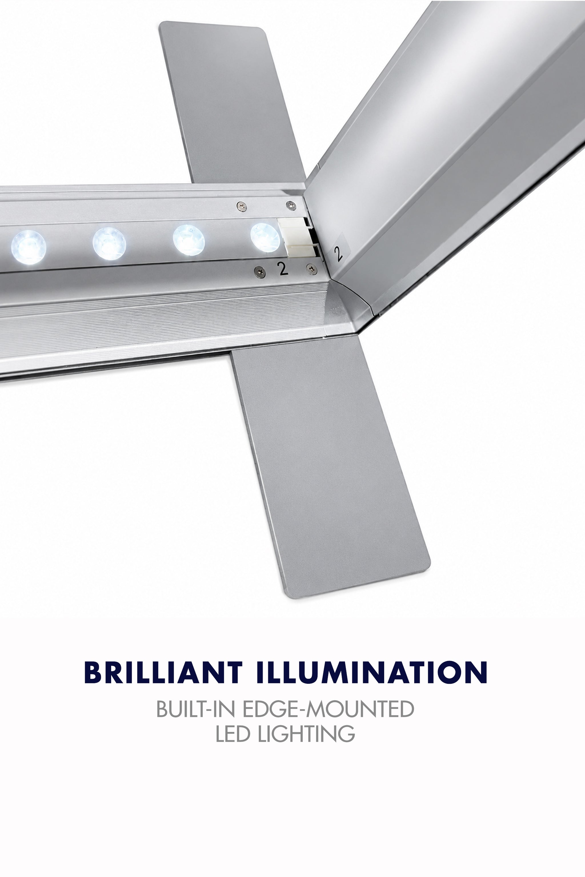 20ft Premium SEG Light Box Display with LED Backlit Frame