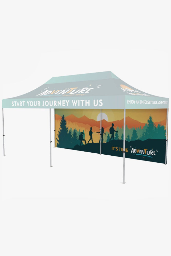 10×20 Tent Long-Side Full Walls