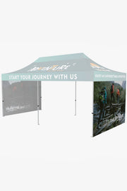 10×20 Tent Short-Side Full Walls