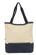 Coastal Cotton Insulated Tote