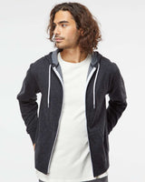Independent Trading Co. Lightweight Full-Zip Hooded Sweatshirt | AFX90UNZ - The Lemon Print & Design Studio 