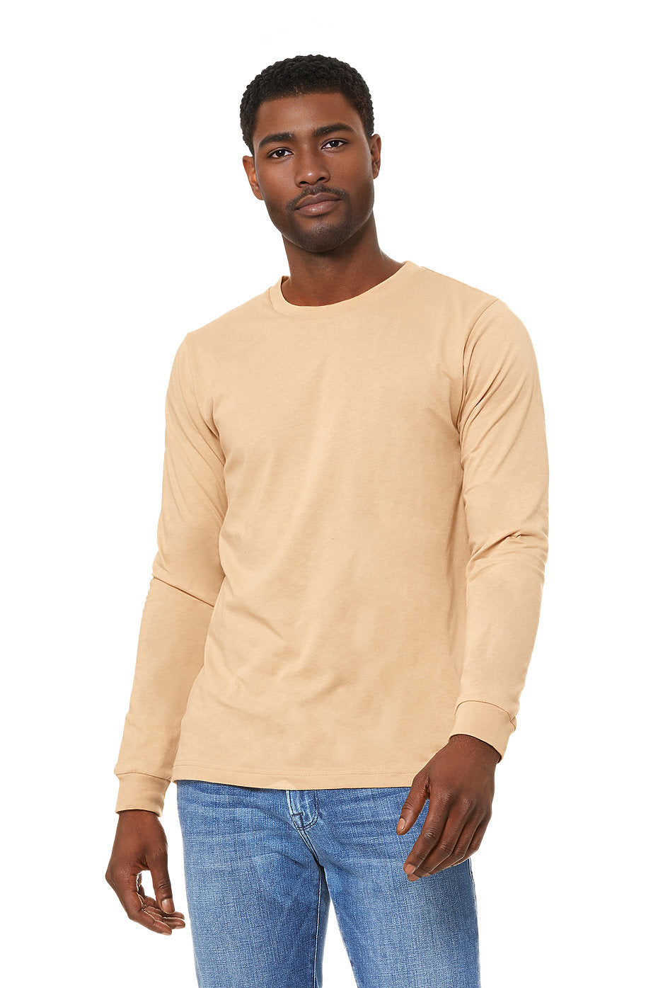3501 Bella + Canvas Unisex Jersey Long-Sleeve T-Shirt - The Lemon Print & Design Studio 