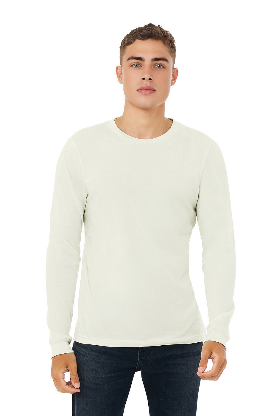 3501 Bella + Canvas Unisex Jersey Long-Sleeve T-Shirt - The Lemon Print & Design Studio 