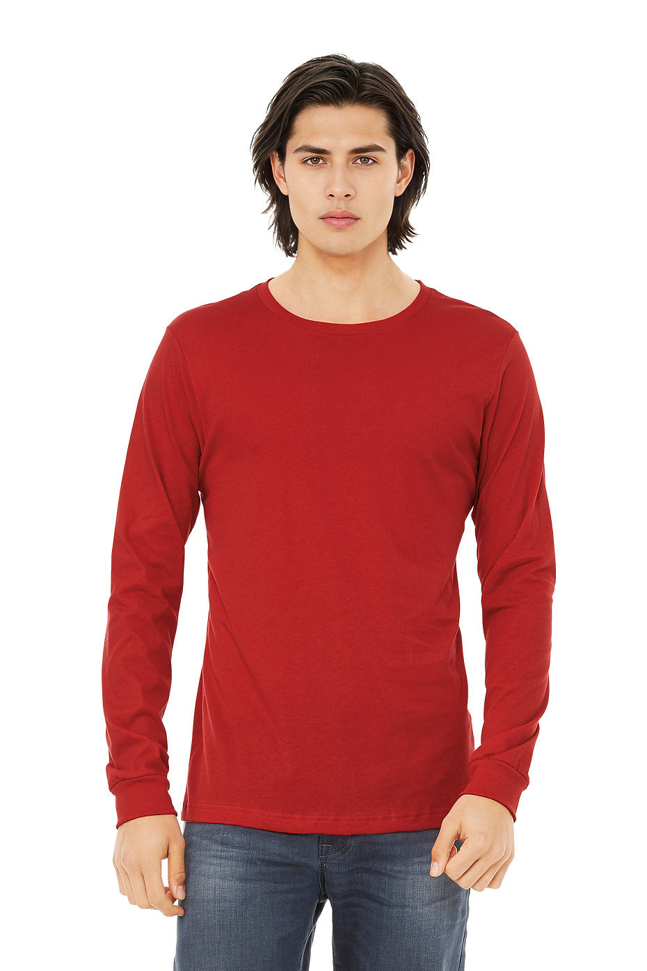 3501 Bella + Canvas Unisex Jersey Long-Sleeve T-Shirt - The Lemon Print & Design Studio 