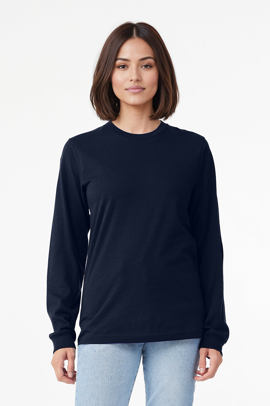 3501 Bella + Canvas Unisex Jersey Long-Sleeve T-Shirt - The Lemon Print & Design Studio 