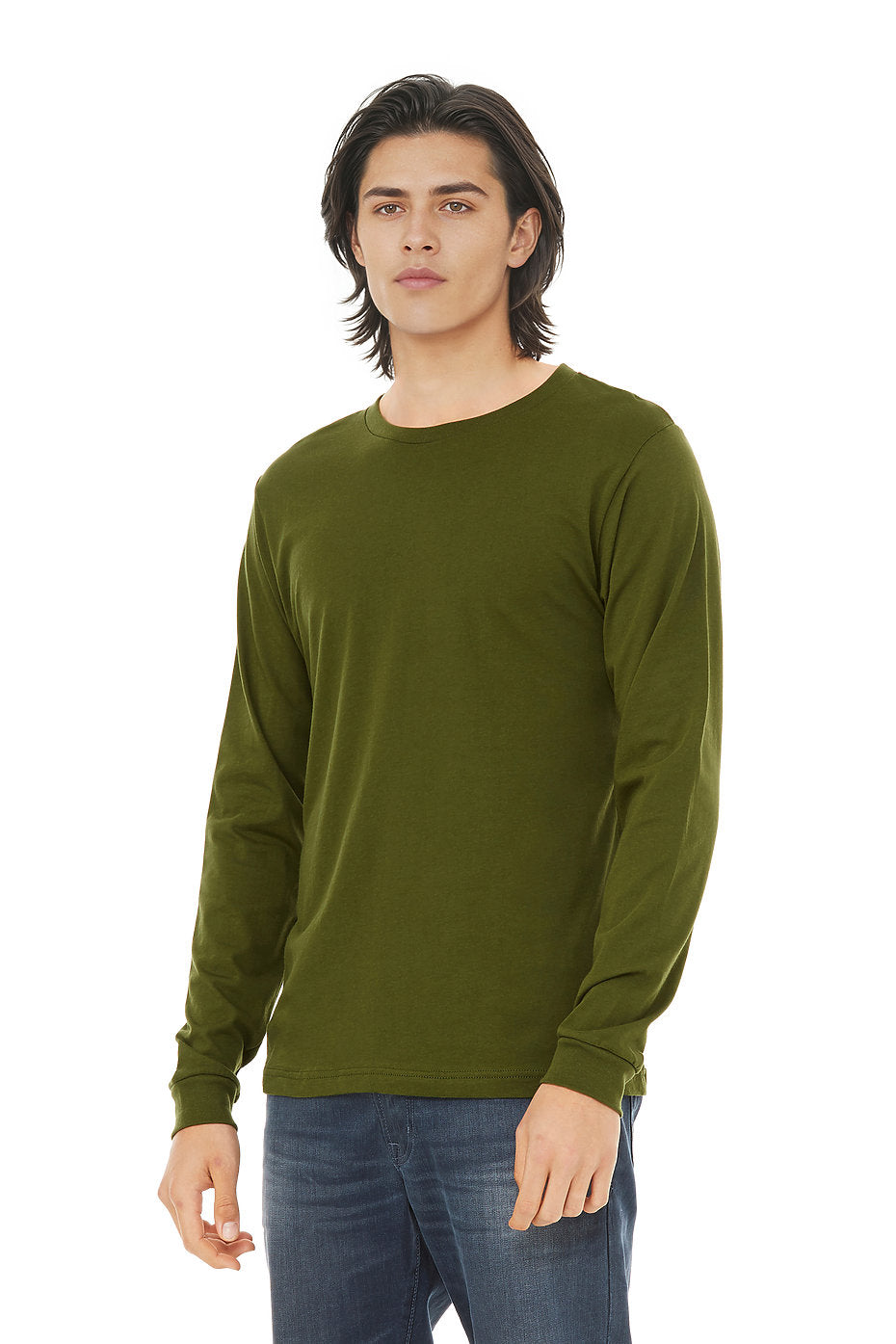 3501 Bella + Canvas Unisex Jersey Long-Sleeve T-Shirt - The Lemon Print & Design Studio 