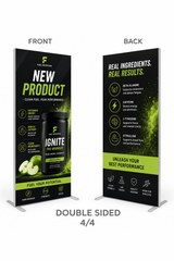 Freestanding SEG Frame Displays - 36'', 48'', 60''