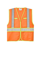 CornerStone® - ANSI 107 Class 2 Dual-Color Safety Vest | CSV407 - The Lemon Print & Design Studio 