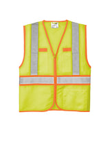 CornerStone® - ANSI 107 Class 2 Dual-Color Safety Vest | CSV407 - The Lemon Print & Design Studio 