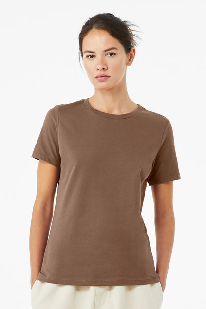6400 Bella + Canvas Ladies' Relaxed Jersey Short-Sleeve T-Shirt - The Lemon Print & Design Studio 