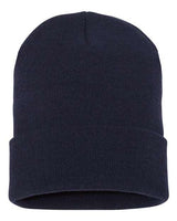 Yupoong Long Beanie with Cuff, Knit Cap - YP Classics® 1501KC